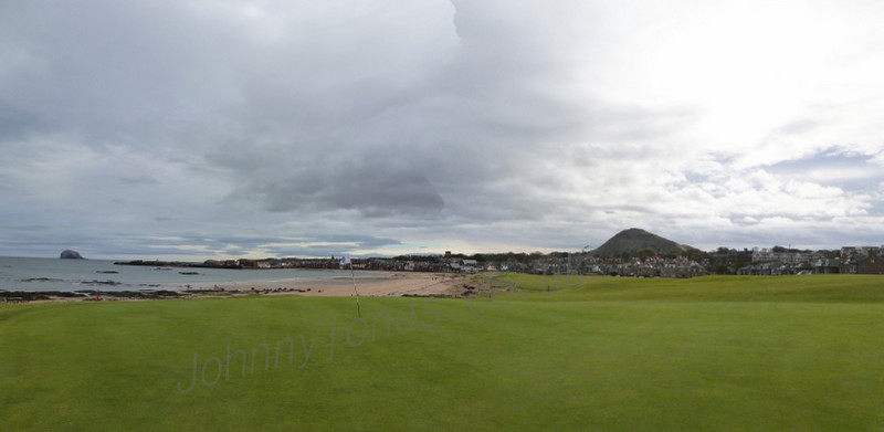 Looking back from the 1st green (Chapters 14 & 15)