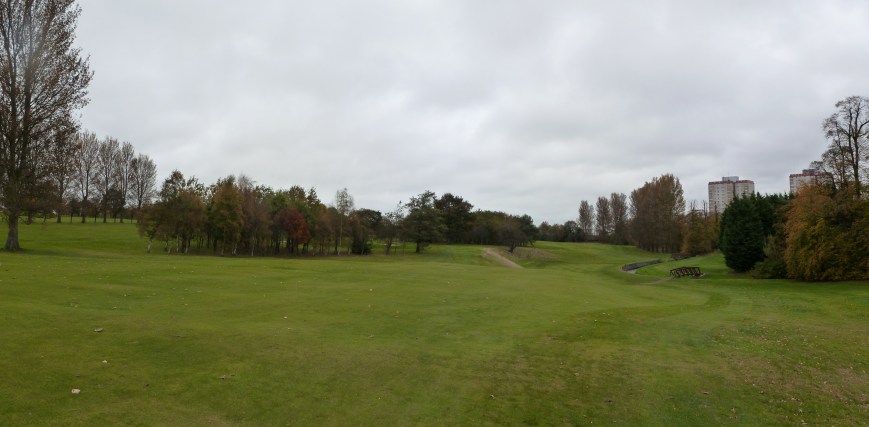Left to right - 2nd green, 4th green and the 5th tee from the 3rd fairway (Chapters 6 & 7)