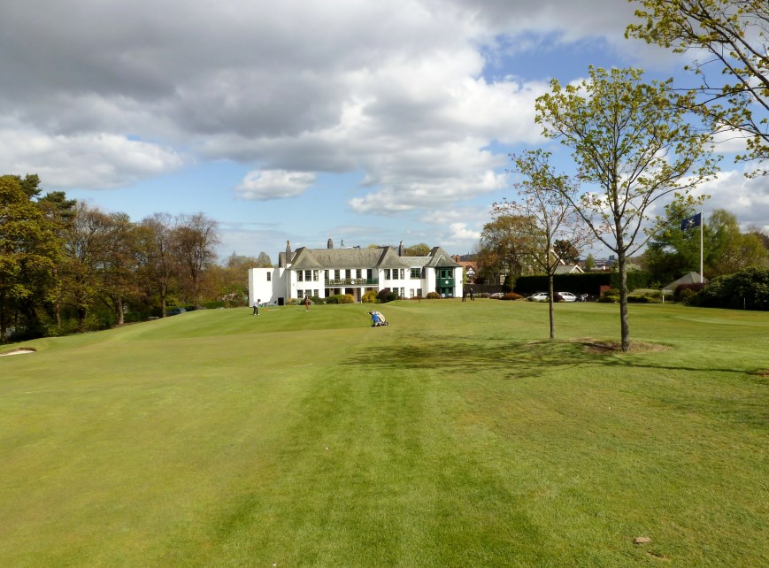 The Clubhouse from the 18th Fairway